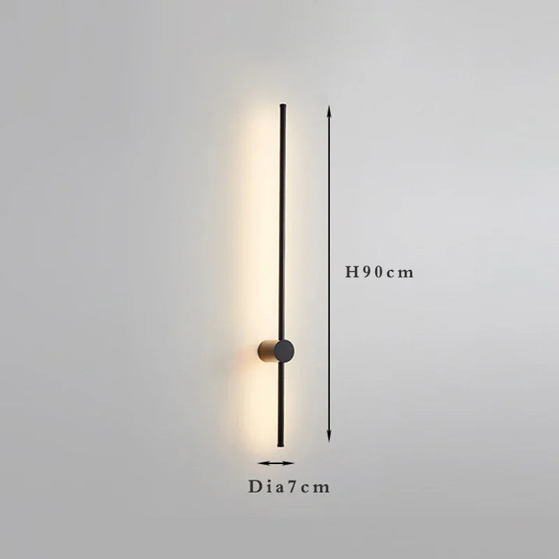 Minimalist Long Line LED Wall Lamp