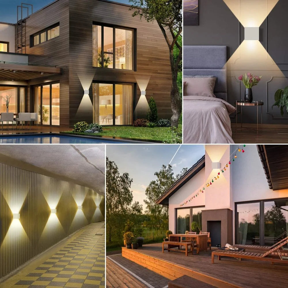 Slim LED Outdoor Wall Light