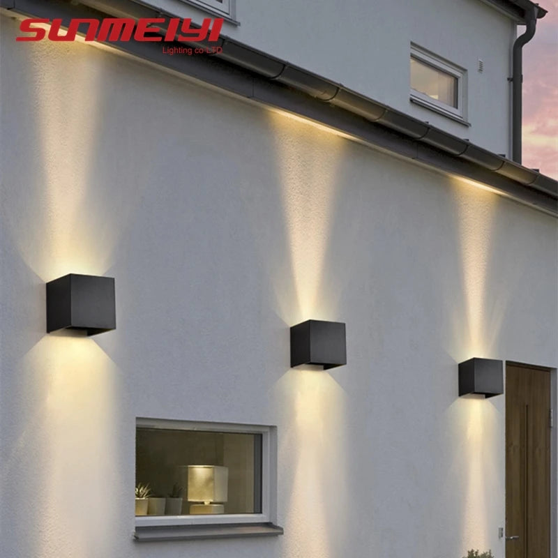 Slim LED Outdoor Wall Light