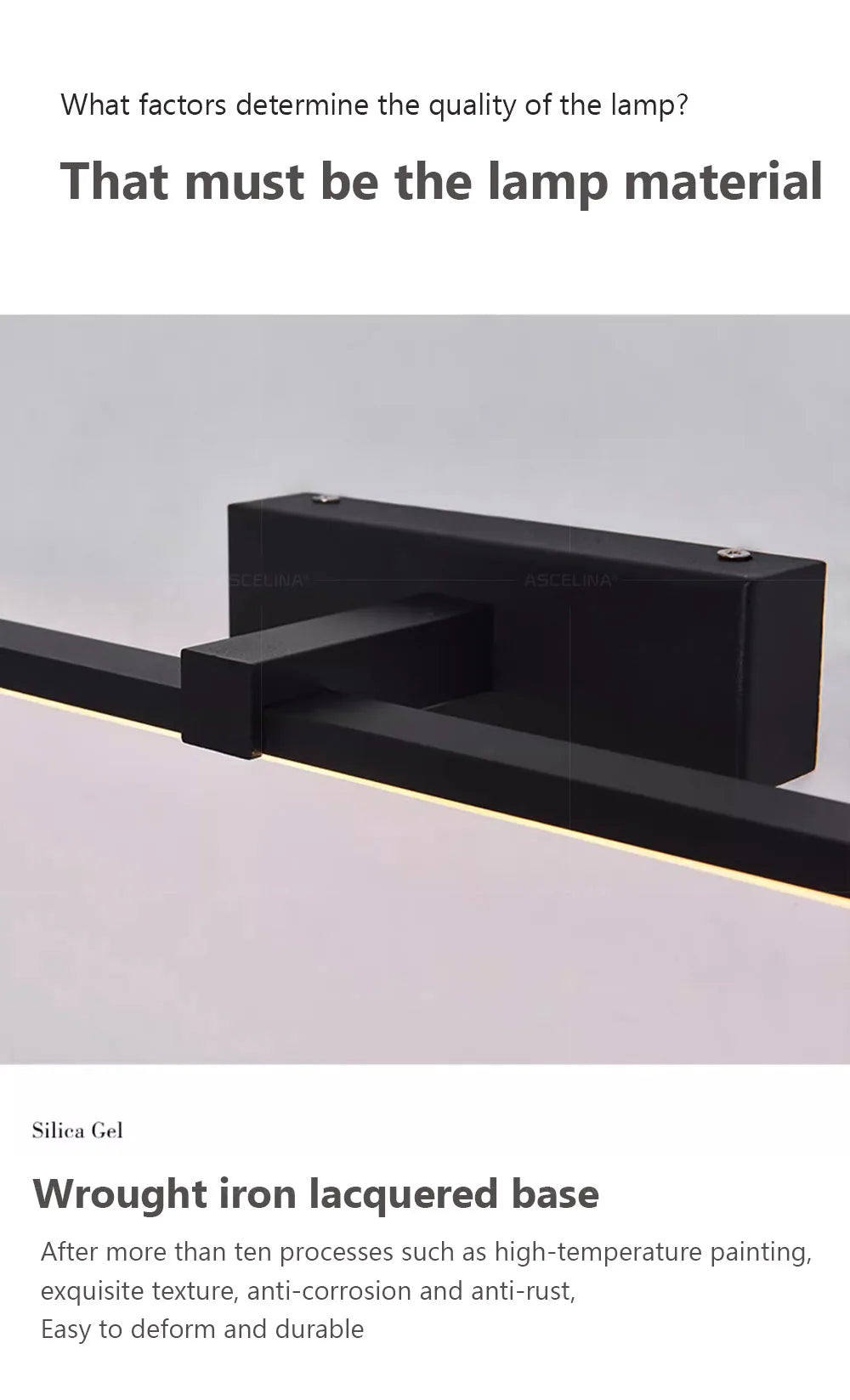 Long Strip LED Mirror Light
