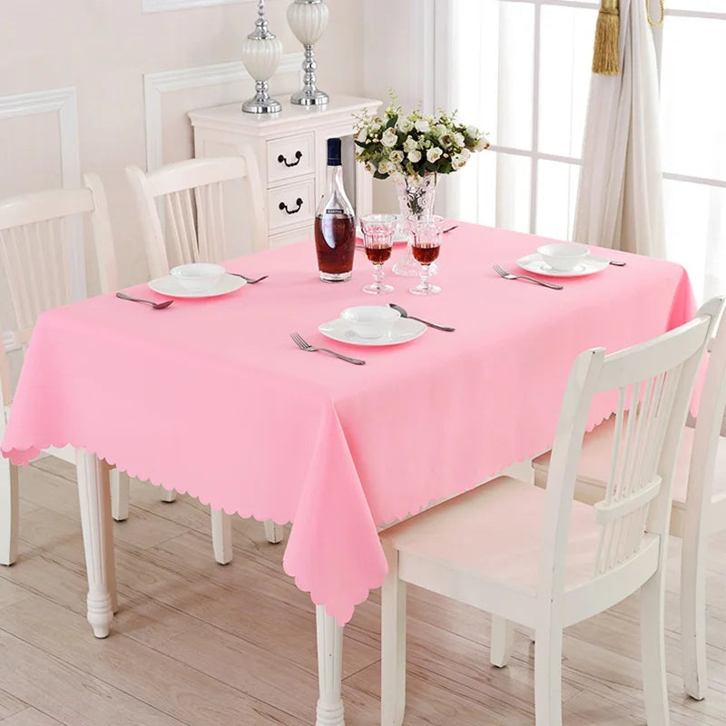 Banquet Table Cover Wedding Cloth Wonderful Colourful Square Rectangle