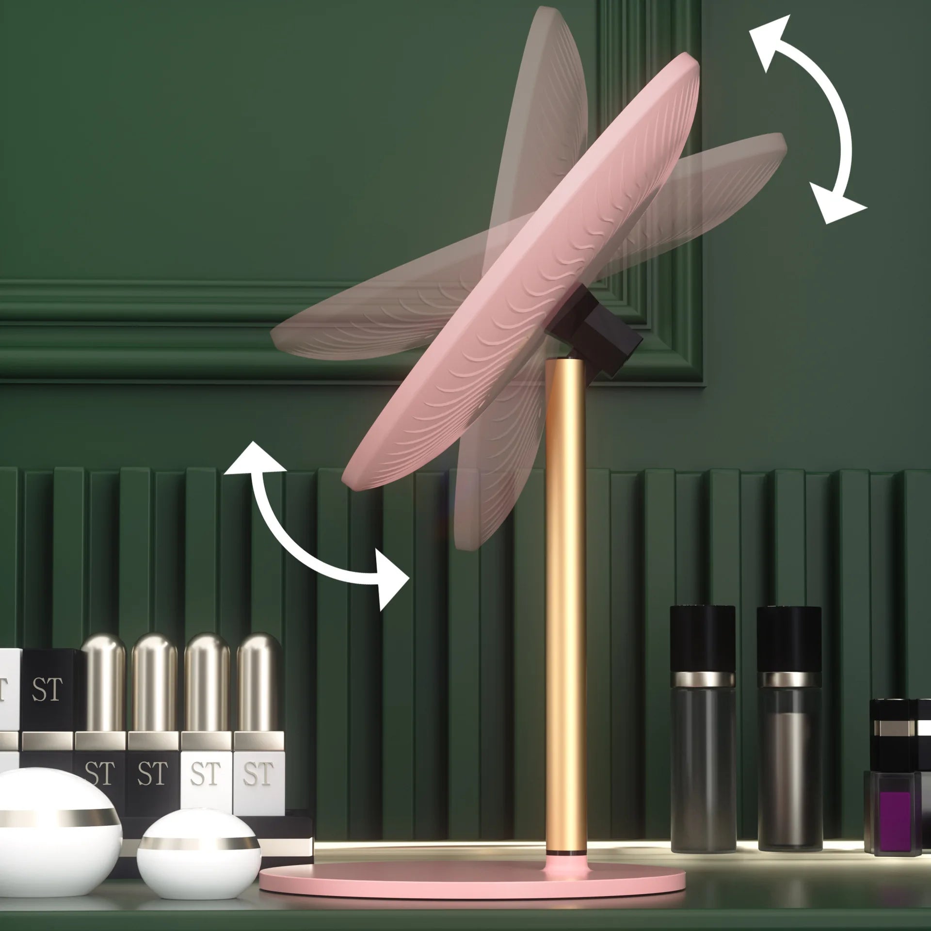 Round LED Makeup Vanity Mirror