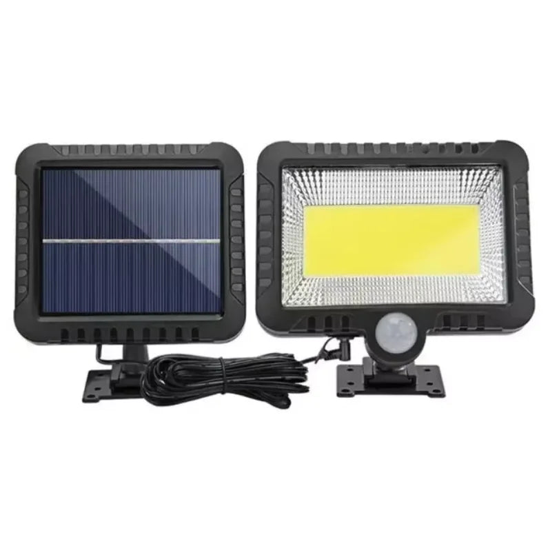 Solar Split Panel Motion Wall Light