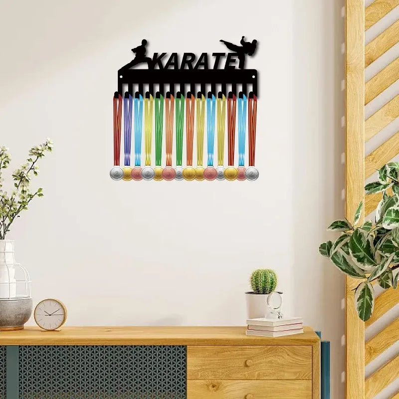 Sports Medal Display Hanger with 20 Hooks