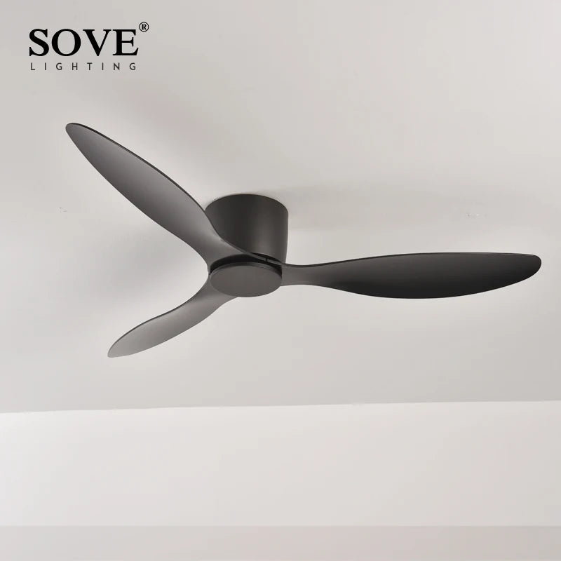 Low Profile White Ceiling Fan