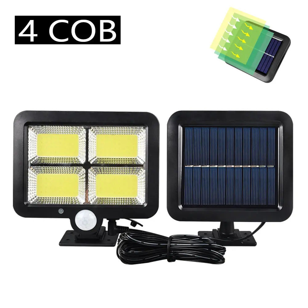 Solar Motion Sensor COB Wall Light
