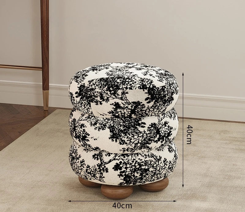 Light Luxury Round Dressing Stool