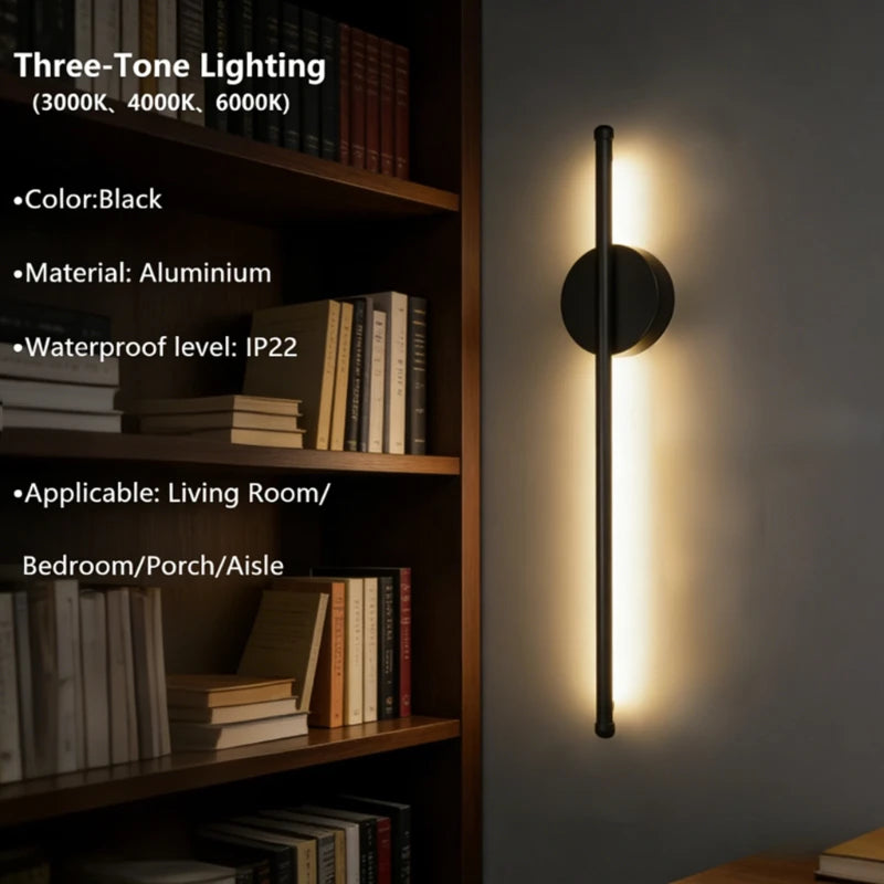 Wireless LED Wall Sconce USB Rechargeable Battery Operated Wall Light