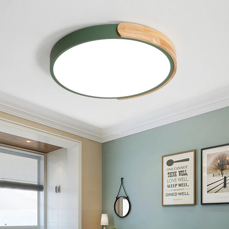 Ultrathin Colorful LED Ceiling Light