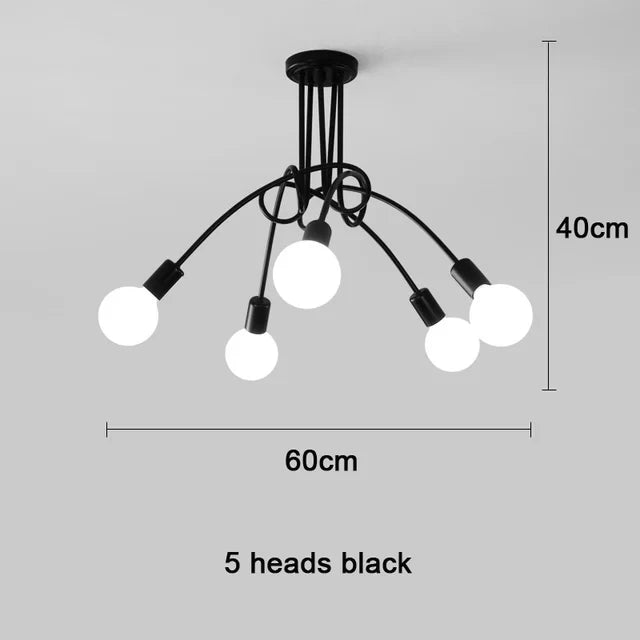 E27 Ceiling Chandelier for Dining Rooms