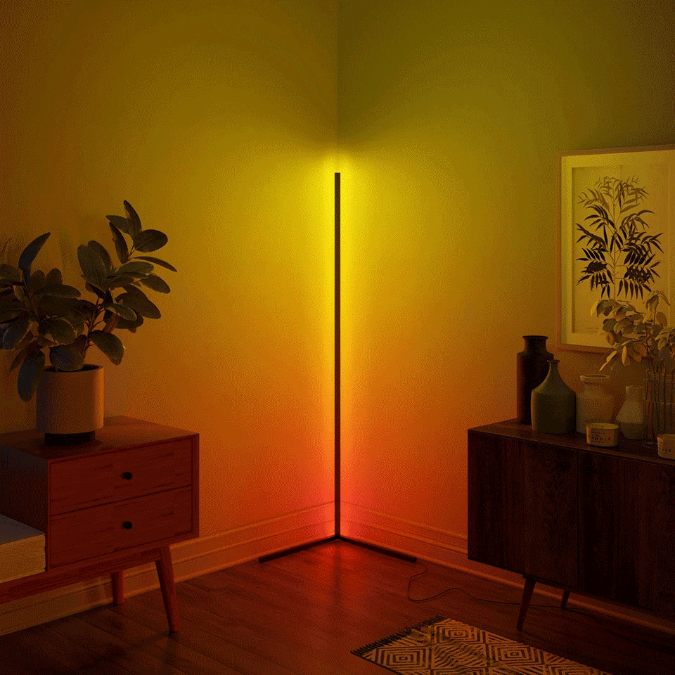 RGBIC Smart Corner Floor Lamp