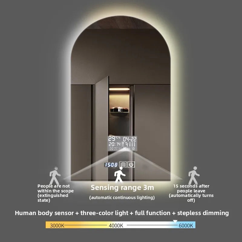 Arch Backlit Smart Vanity Mirror