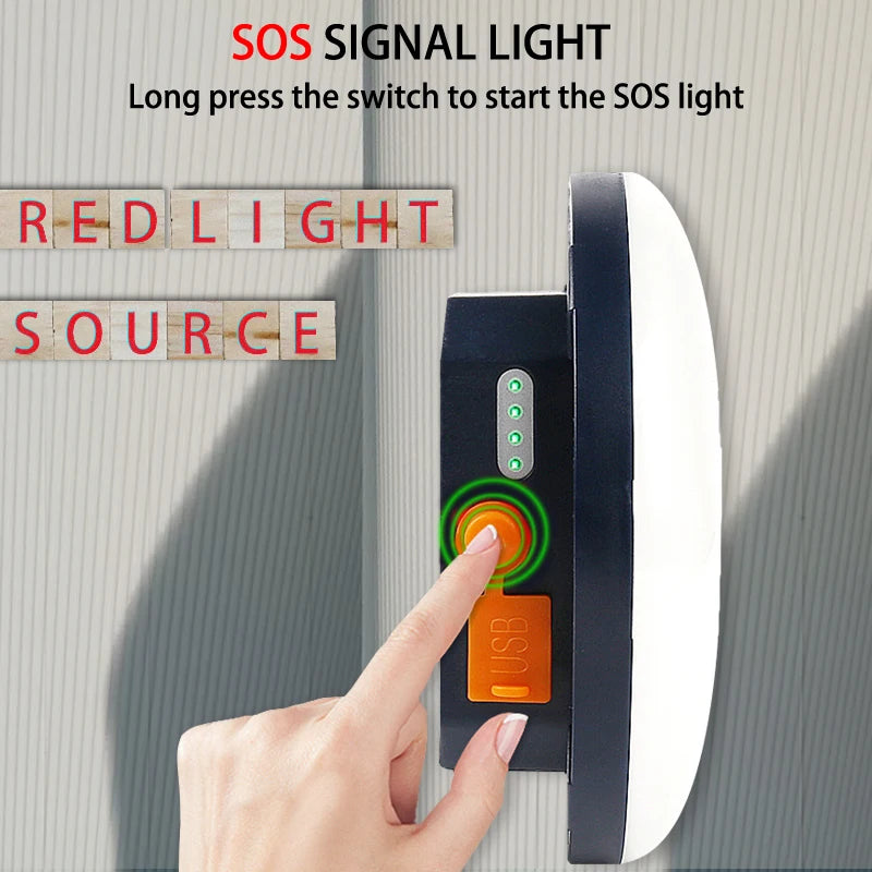 Tent Light Rechargeable Lantern Portable Emergency Night Market Light