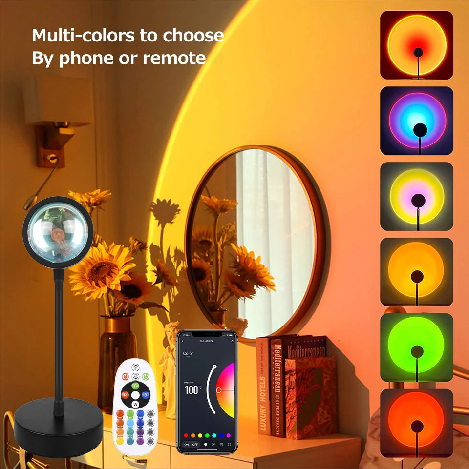 Tuya Smart Sunset Projector