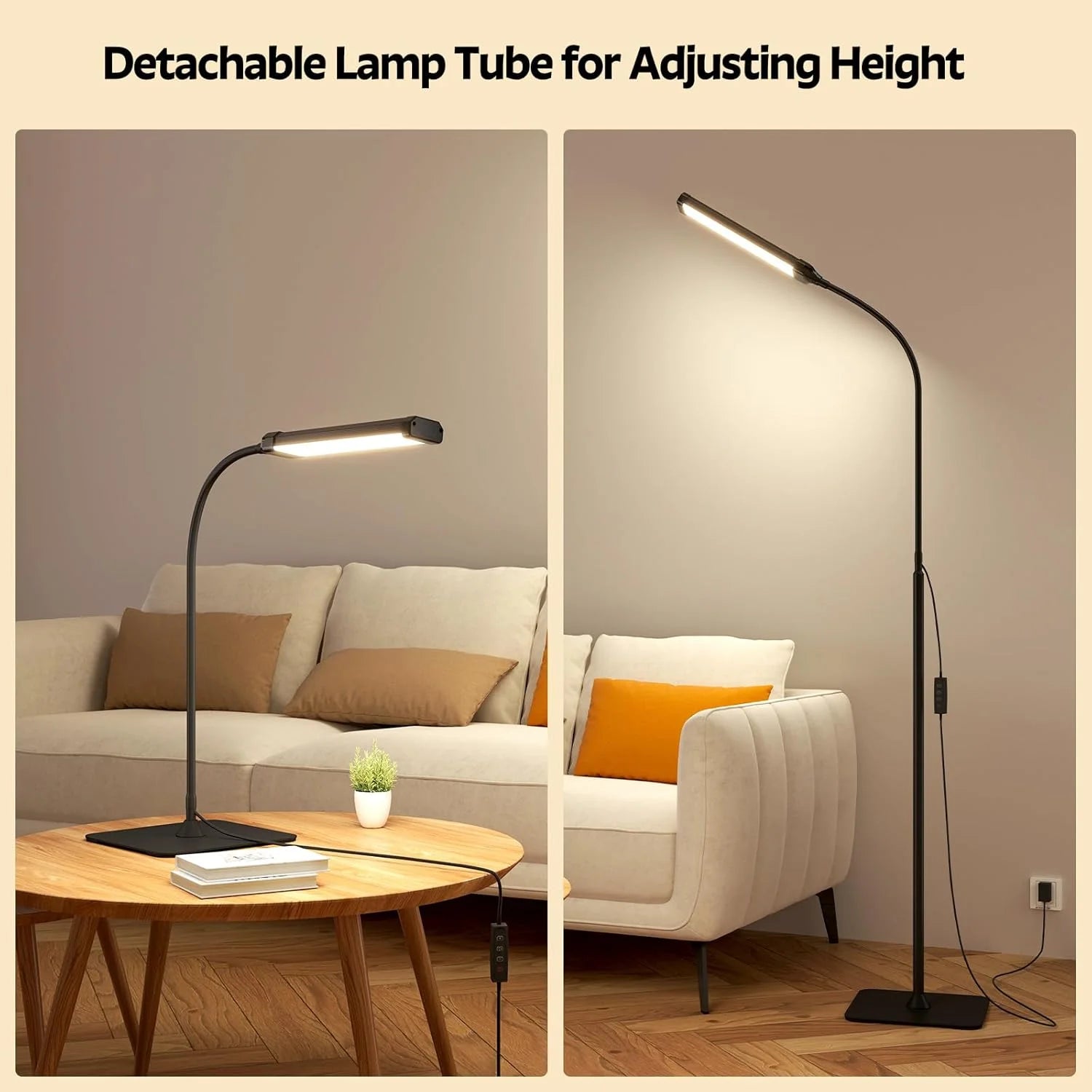 360 Degree Swivel 3-Mode Floor Lamp