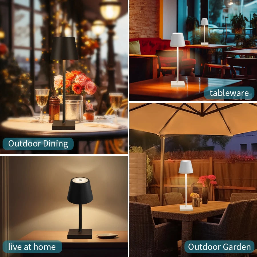 Cordless Dimmable LED Table Lamp