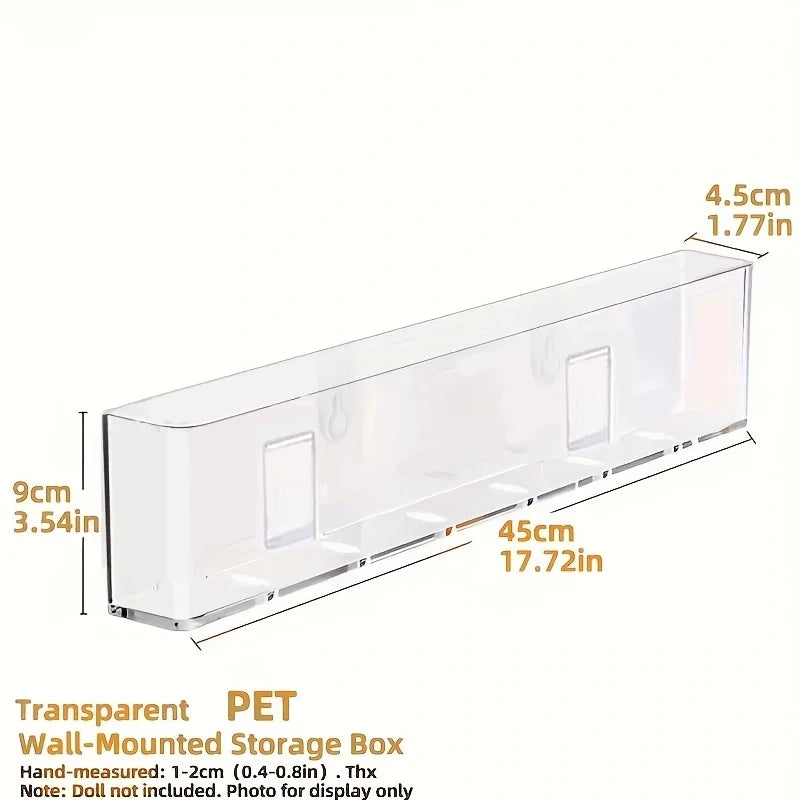 Wall Mounted Book Display Shelf