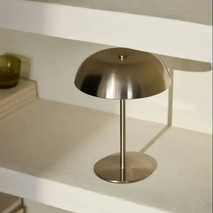 Cordless Rechargeable Mushroom Table Lamp