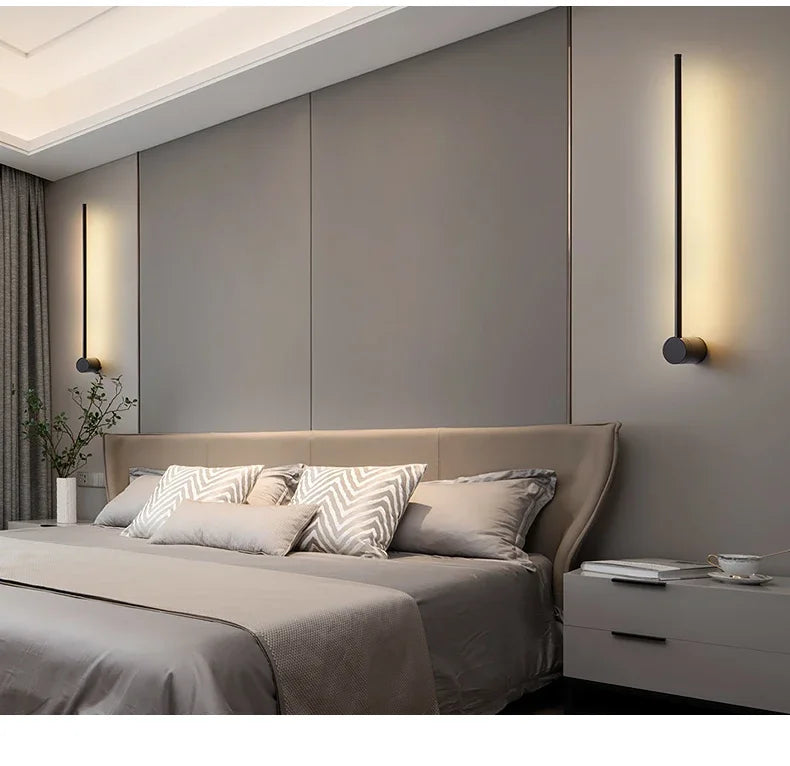 Minimalist Long Line LED Wall Lamp