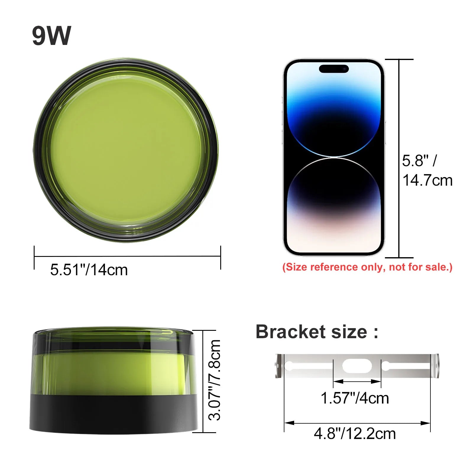 Modern 9W LED Outdoor Wall Lamp