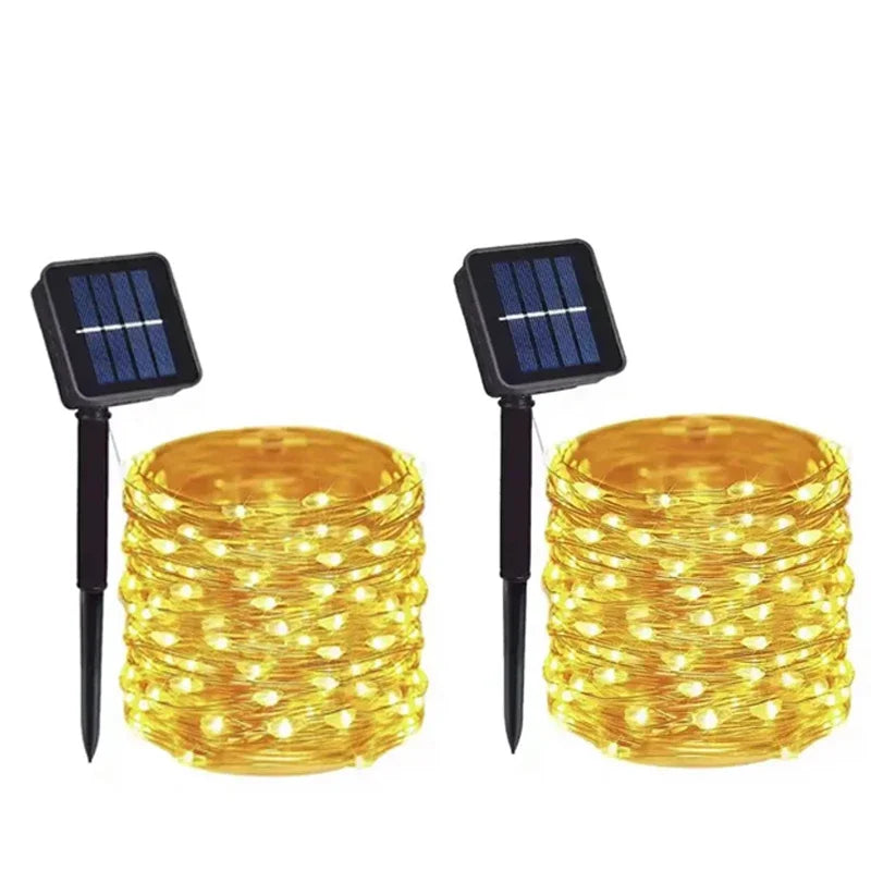 Solar Fairy Wire String Lights