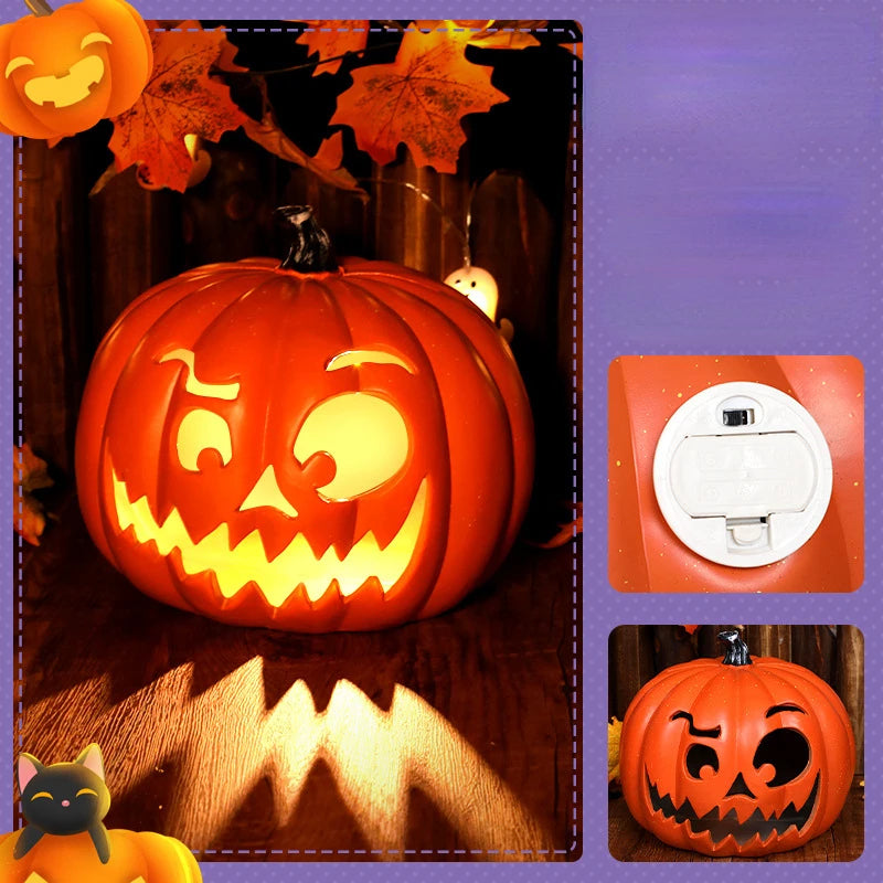 Vintage Jack O Lantern Pumpkin Light