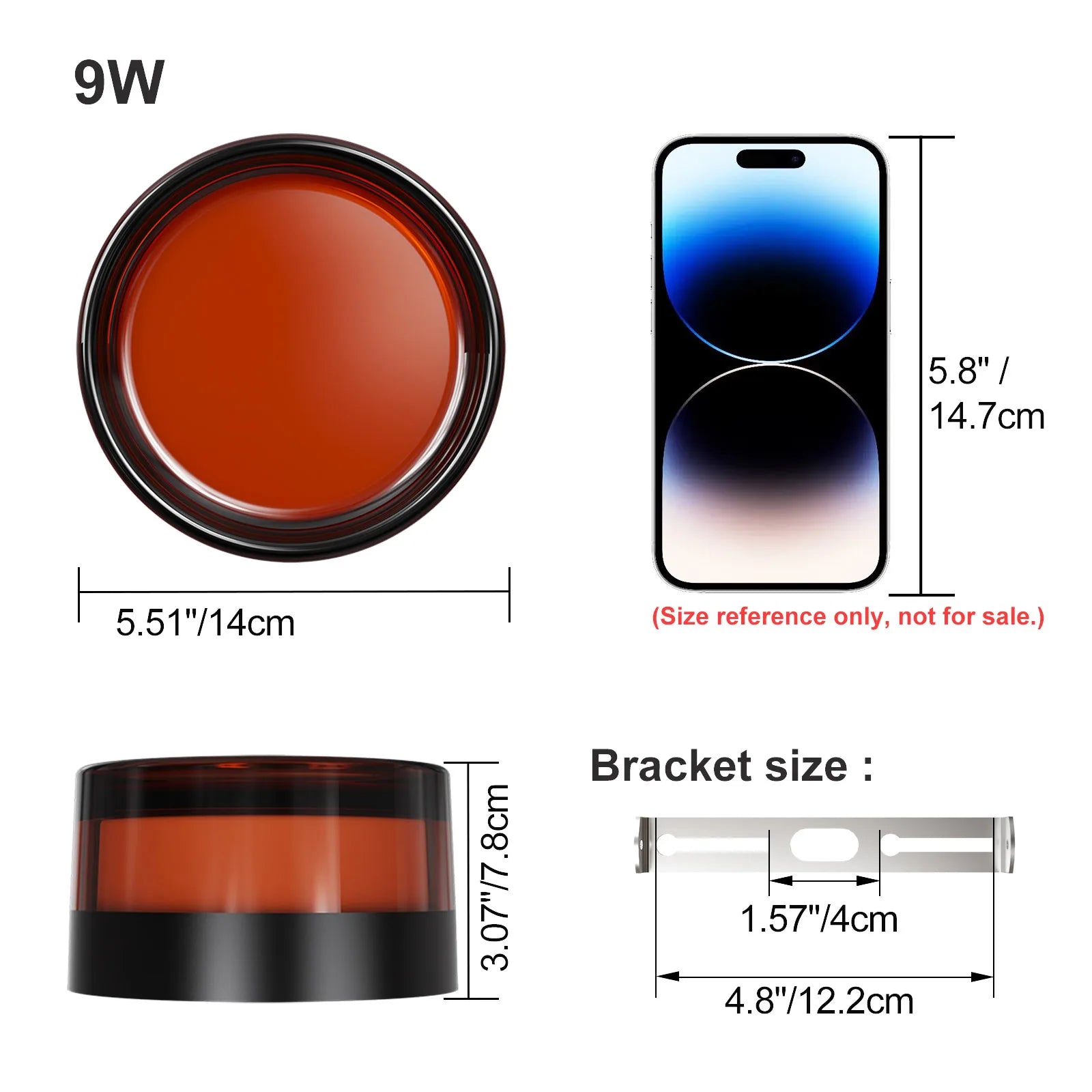 Modern 9W LED Outdoor Wall Lamp