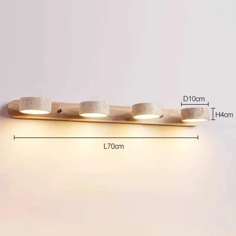 Travertine Spot Wall Light