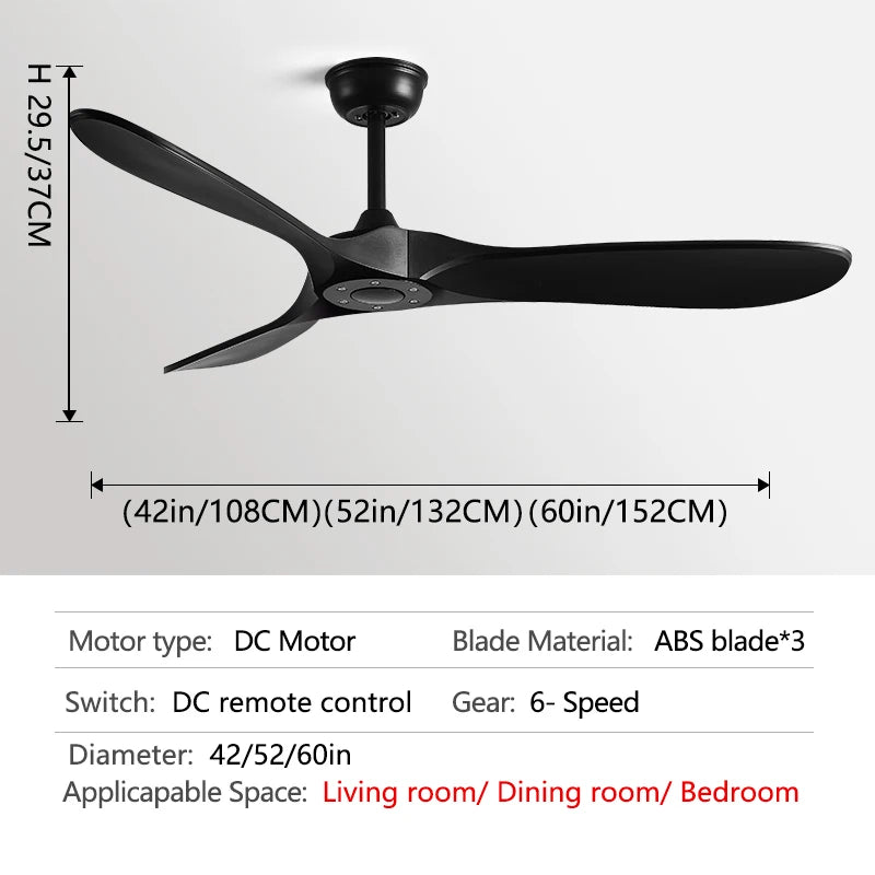 Industrial Vintage Ceiling Fan