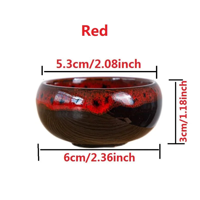 Mini Ceramic Bonsai Pots Set of 6