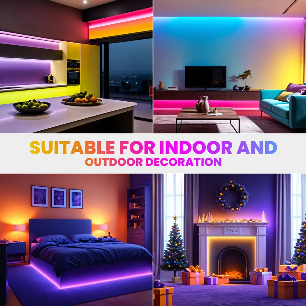 DC24V RGB Neon Rope Light