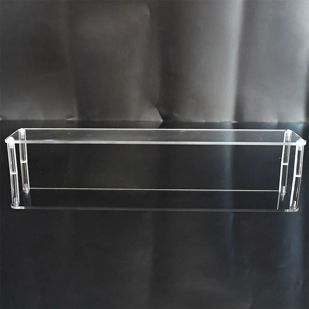 1-4 Tier Acrylic Display Stand Durable Display Rack For Cupcake Perfume Doll Transparent Trapezoidal Blind Box Storage Shelf