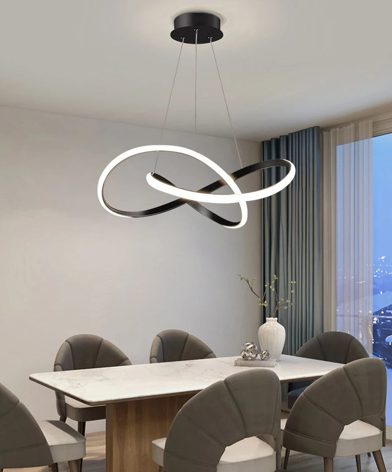 Minimalist LED Pendant Chandelier
