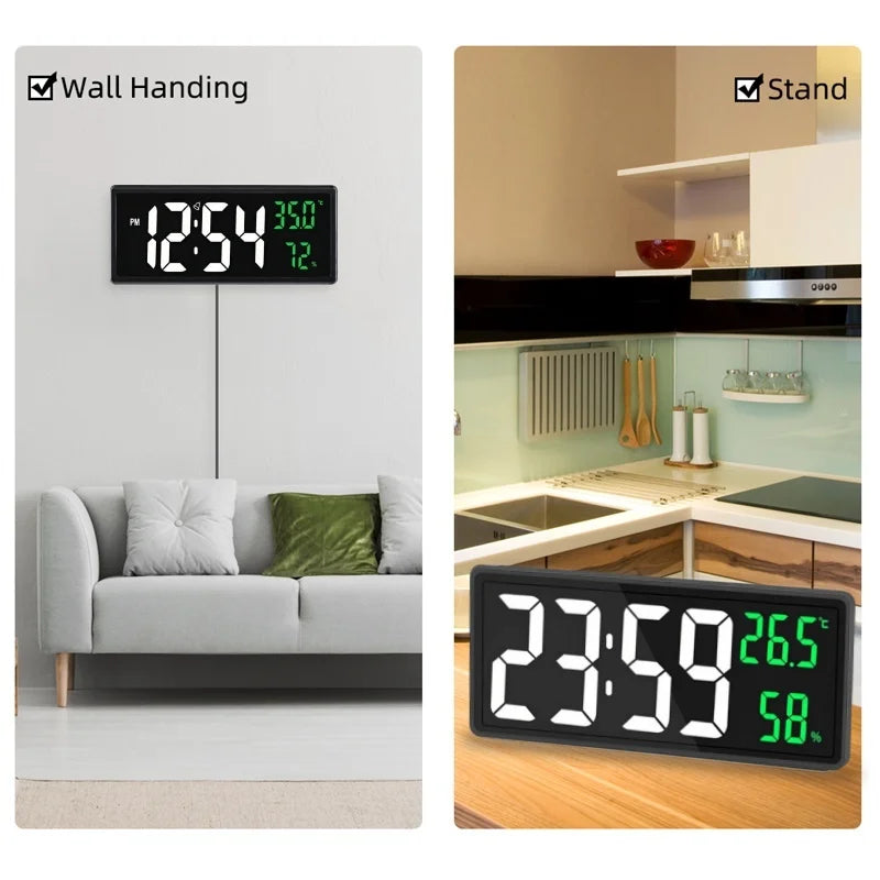 Digital LED Wall Clock