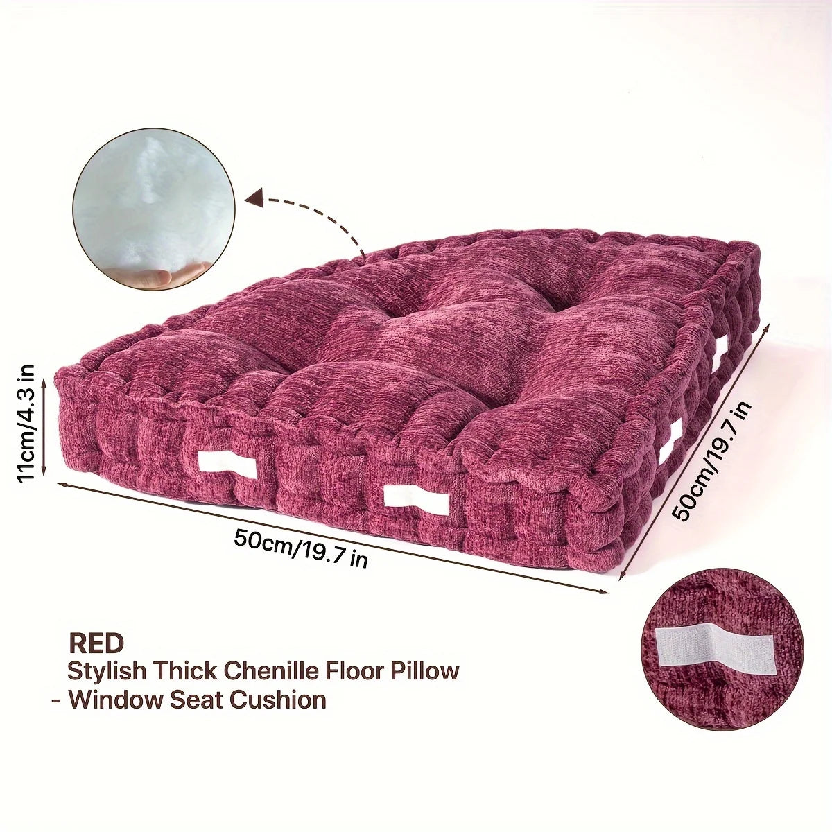 1 count Triangle cushion,Reading pad,Triangular shape with insert,Chair/Floor/Sofa/Outside Cushion