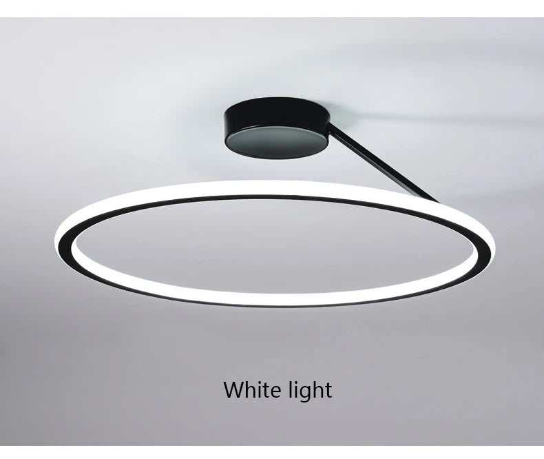 Simple Round Ring Ceiling Chandelier