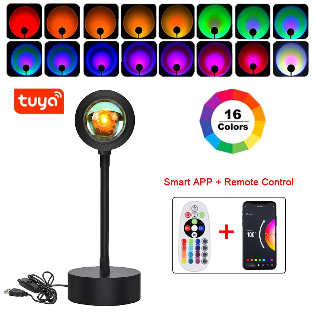 Tuya Smart Sunset Projector