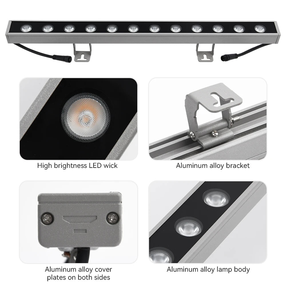 Wall Washer Light IP65 Aluminium
