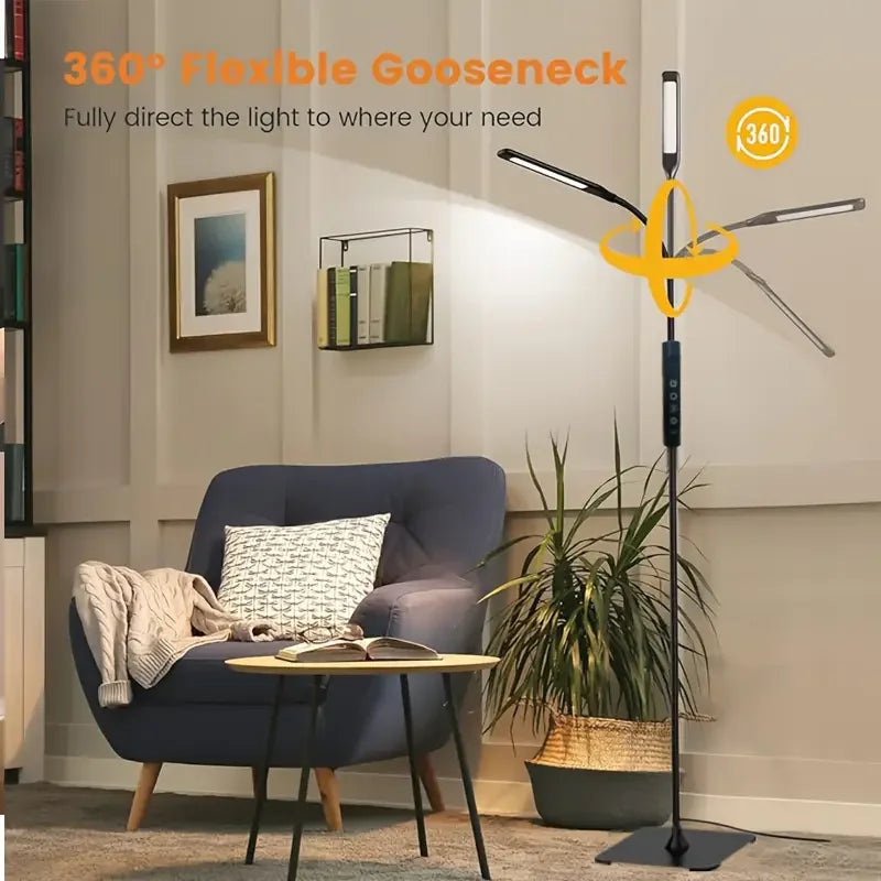 Touch Control Swivel Floor Lamp