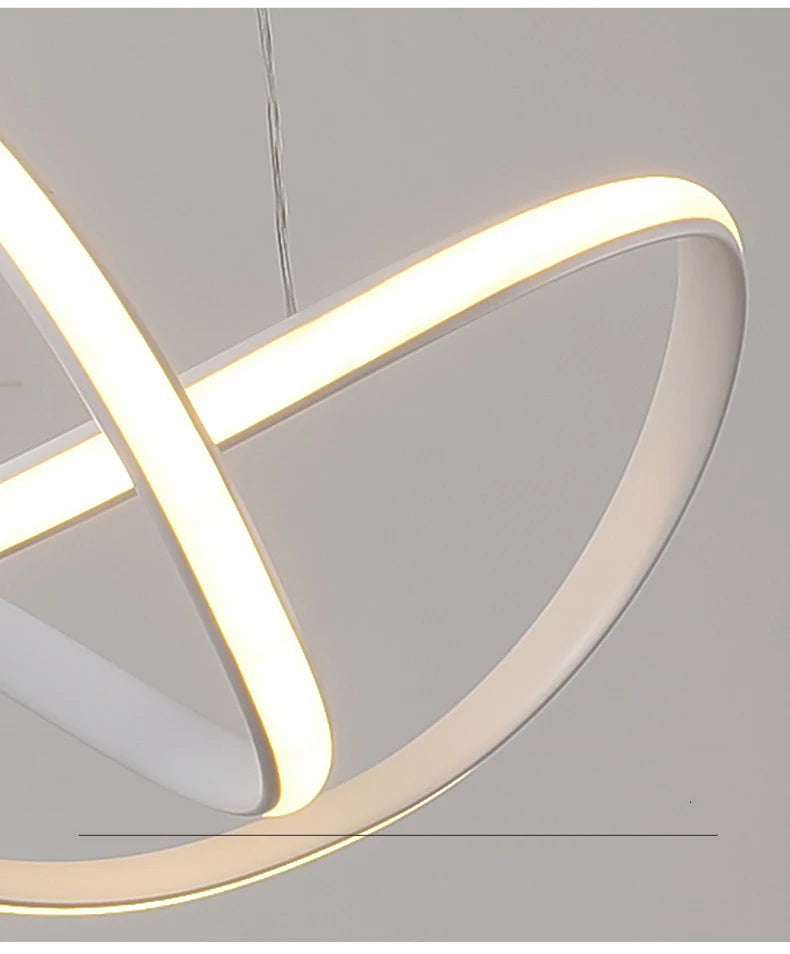 Minimalist LED Pendant Chandelier