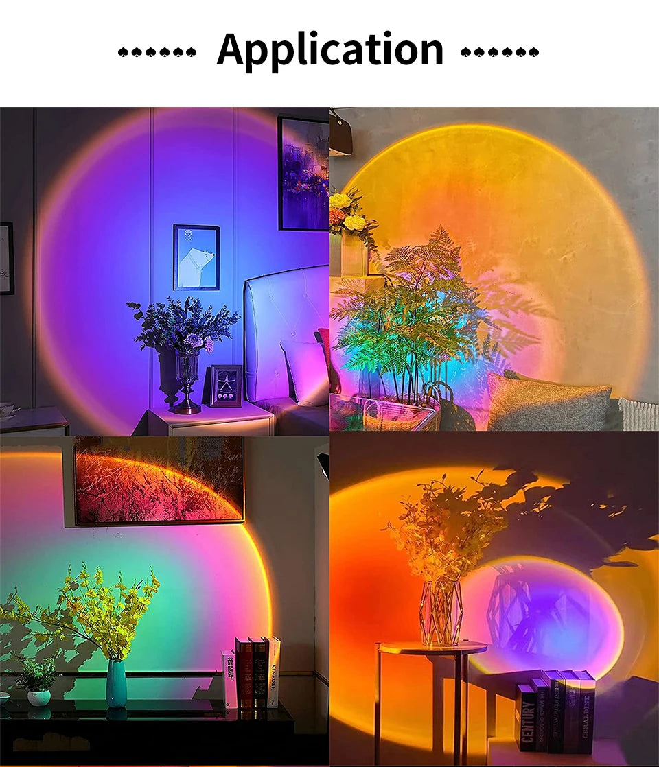 Tuya USB Sunset Projector