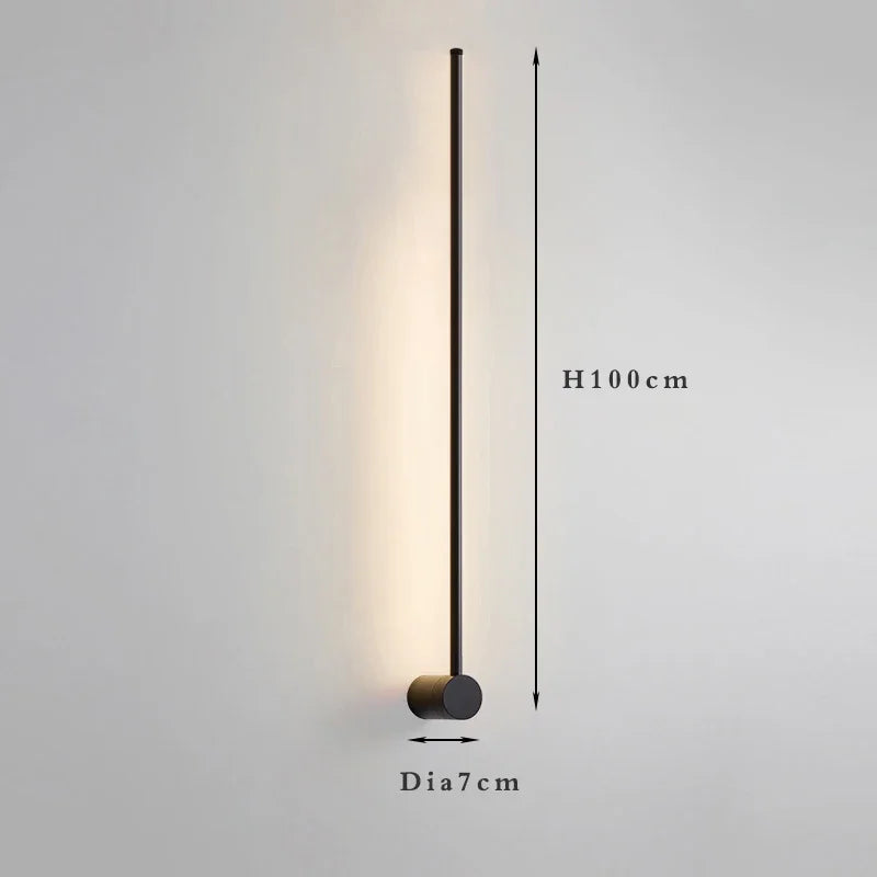 Minimalist Long Line LED Wall Lamp
