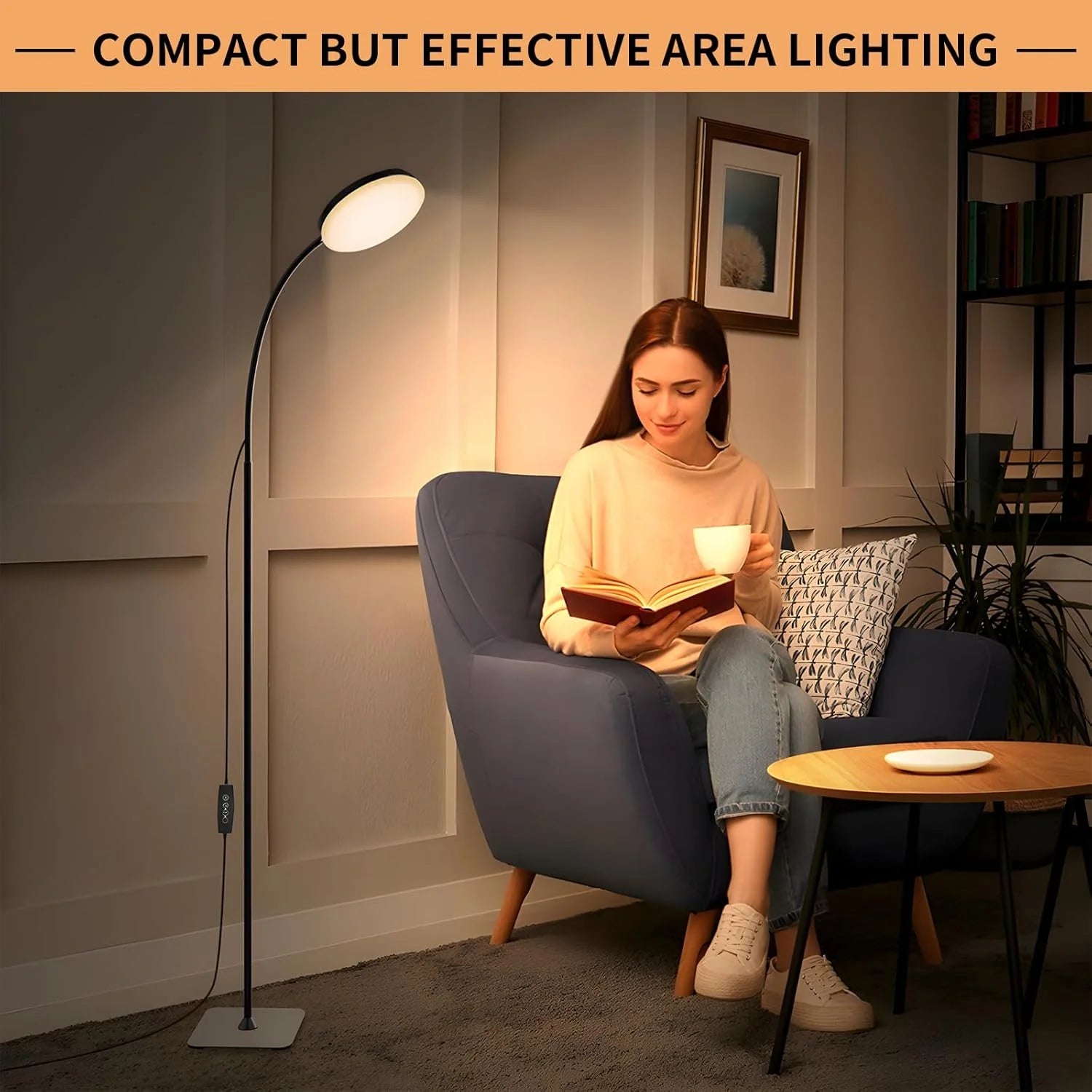 Circular LED Floor Lamp