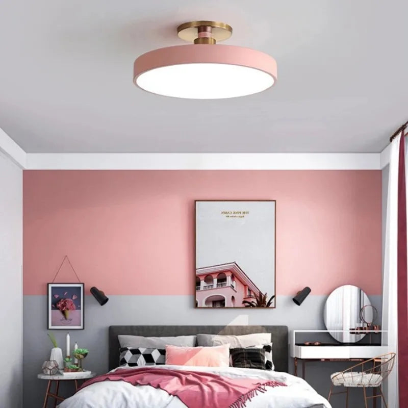 Macaron Round LED Ceiling Light