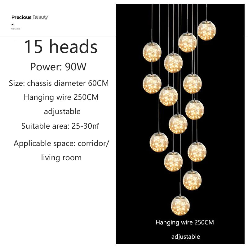 15-Light size and drop diagram