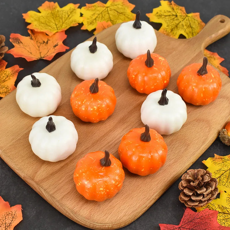 Mini Artificial Pumpkins, 2.25 inch