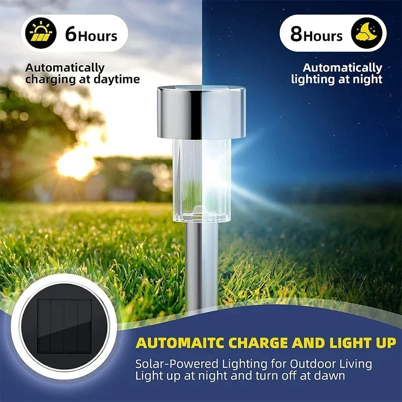 Solar Garden Lantern Pathway Set