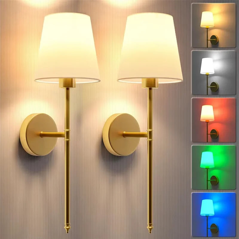 Wireless 10 Color Wall Lamp