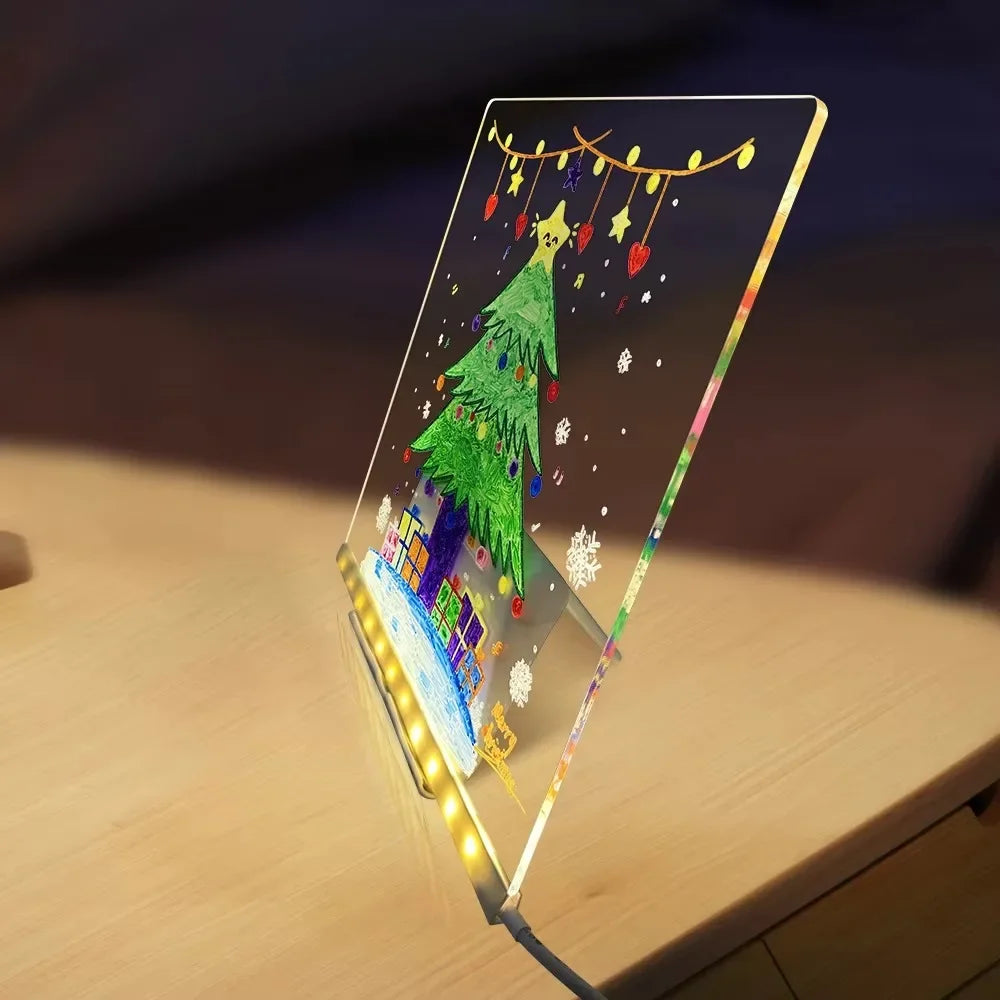 Acrylic LED Message Note Board