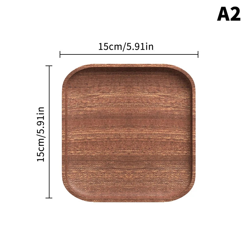 Wooden Serving Trays Oval Wood Tray Platters for Serving